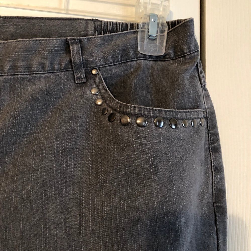 Ruby Rd Black Jeans SZ 14 NWT - Picture 3 of 7